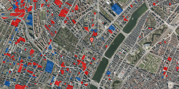 Jordforureningskort på Elmegade 5, 2. tv, 2200 København N