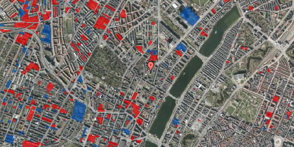 Jordforureningskort på Elmegade 8, 1. th, 2200 København N