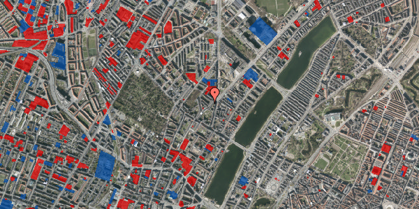 Jordforureningskort på Elmegade 23, kl. 13, 2200 København N