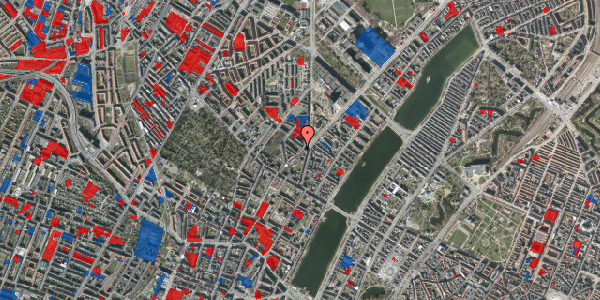 Jordforureningskort på Elmegade 25, 1. th, 2200 København N