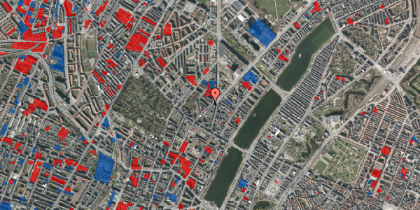 Jordforureningskort på Elmegade 25, 3. th, 2200 København N