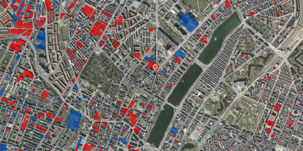 Jordforureningskort på Elmegade 28, 3. th, 2200 København N