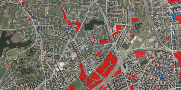 Jordforureningskort på Emdrup Banke 133, 2100 København Ø