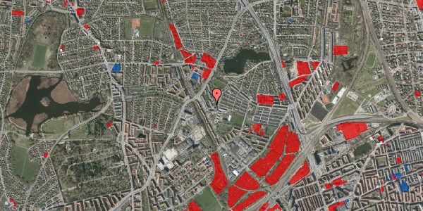 Jordforureningskort på Emdrup Huse 27, 2. mf, 2100 København Ø