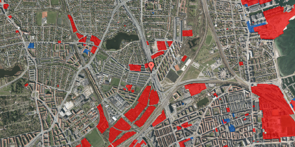 Jordforureningskort på Emdrupvej 5, 1. th, 2100 København Ø