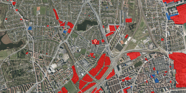 Jordforureningskort på Emdrup Vænge 34, 2100 København Ø