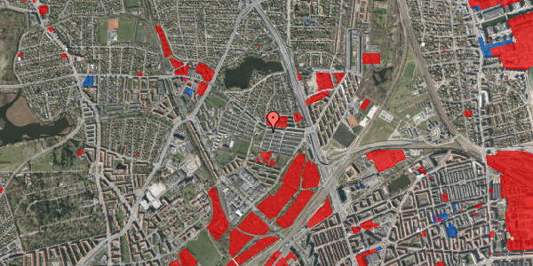 Jordforureningskort på Emdrup Vænge 42, 2100 København Ø