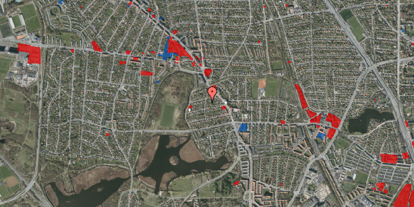 Jordforureningskort på Engblommevej 13, 2400 København NV