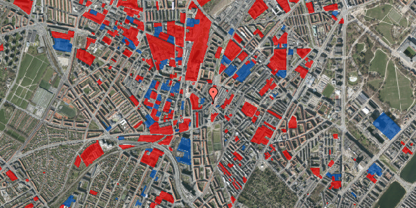 Jordforureningskort på Esromgade 2, 1. th, 2200 København N