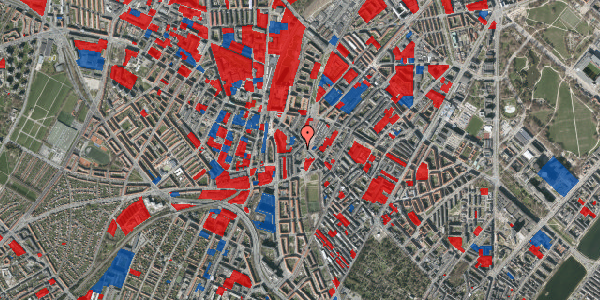 Jordforureningskort på Esromgade 3, 1. th, 2200 København N