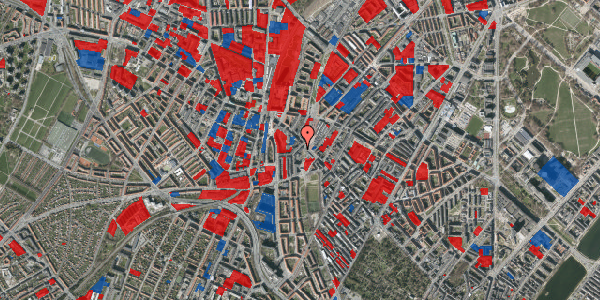 Jordforureningskort på Esromgade 3, 3. th, 2200 København N