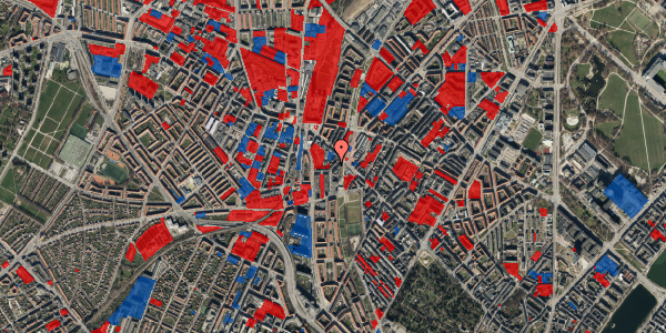 Jordforureningskort på Esromgade 6, 4. th, 2200 København N