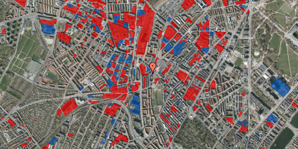 Jordforureningskort på Esromgade 8, 1. tv, 2200 København N