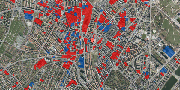 Jordforureningskort på Esromgade 9, 3. th, 2200 København N