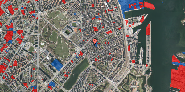 Jordforureningskort på Faksegade 5, 2. th, 2100 København Ø