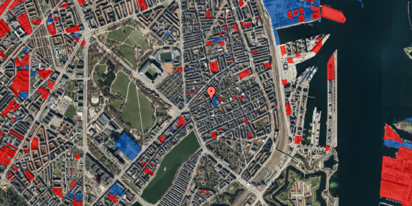 Jordforureningskort på Faksegade 7, 2. th, 2100 København Ø