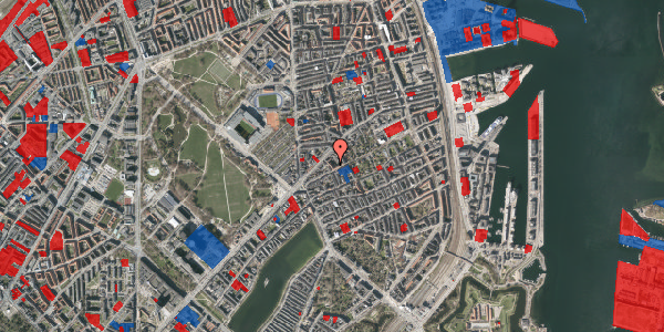 Jordforureningskort på Faksegade 14, 4. th, 2100 København Ø