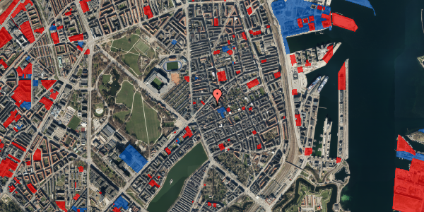 Jordforureningskort på Faksegade 16, 1. th, 2100 København Ø