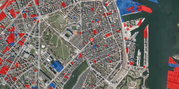 Jordforureningskort på Faksegade 17, 1. th, 2100 København Ø