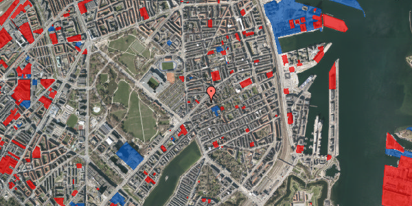 Jordforureningskort på Faksegade 18, 2. th, 2100 København Ø