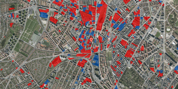 Jordforureningskort på Falkevej 5, 1. th, 2400 København NV