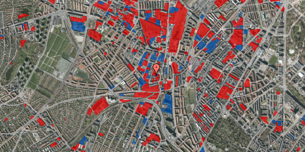 Jordforureningskort på Falkevej 11, st. th, 2400 København NV