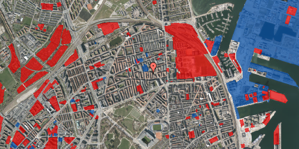 Jordforureningskort på Fanøgade 8, 1. th, 2100 København Ø