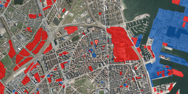 Jordforureningskort på Fanøgade 36, 3. th, 2100 København Ø