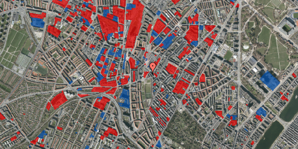 Jordforureningskort på Farumgade 5, 1. th, 2200 København N