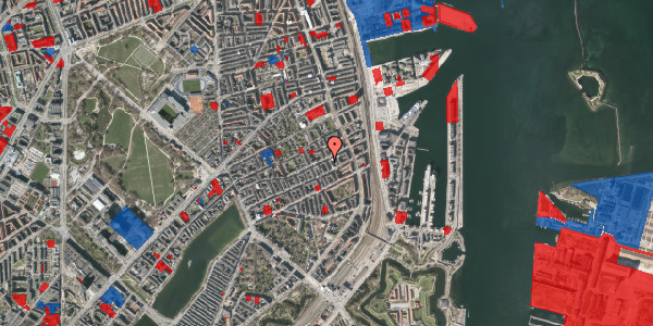 Jordforureningskort på Fiskedamsgade 13, 5. th, 2100 København Ø