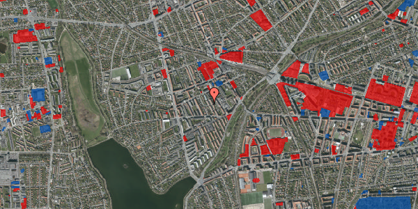 Jordforureningskort på Flakholmen 15, 3. th, 2720 Vanløse