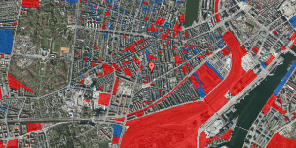 Jordforureningskort på Flensborggade 7, 2. tv, 1669 København V