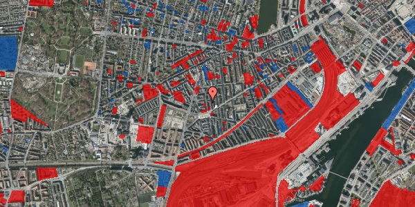 Jordforureningskort på Flensborggade 15, 5. th, 1669 København V