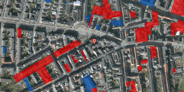 Jordforureningskort på Frederiksberg Allé 11A, 1. , 1621 København V