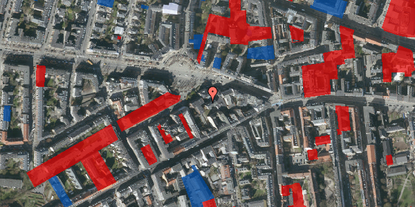 Jordforureningskort på Frederiksberg Allé 11B, 2. , 1621 København V