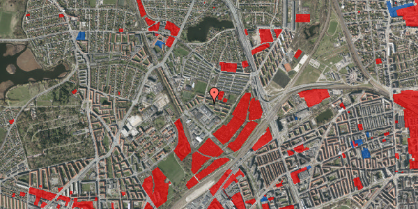 Jordforureningskort på Fruebjergvej 12, 1. tv, 2100 København Ø