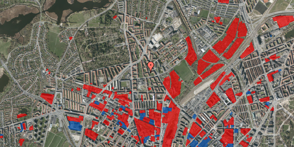 Jordforureningskort på Fuglefængervej 11, 3. th, 2400 København NV