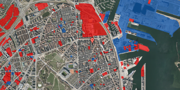 Jordforureningskort på Fåborggade 1, 1. th, 2100 København Ø