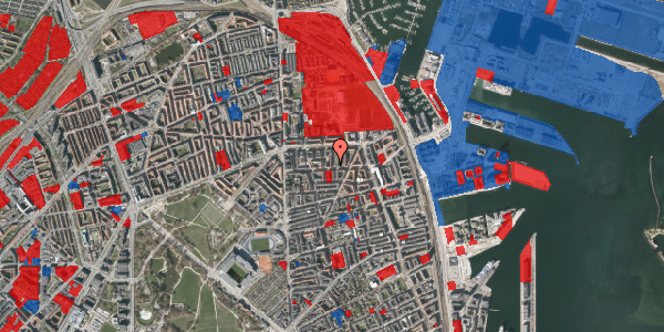 Jordforureningskort på Fåborggade 1, 2. th, 2100 København Ø