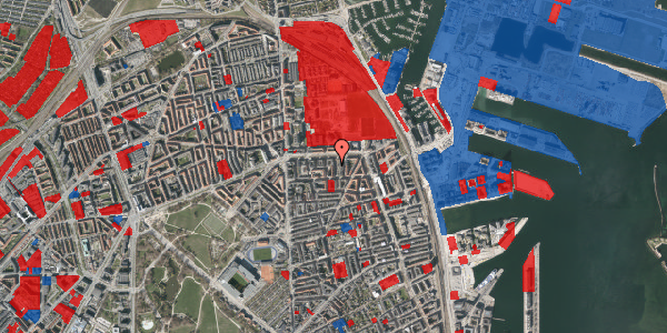 Jordforureningskort på Fåborggade 7, st. th, 2100 København Ø