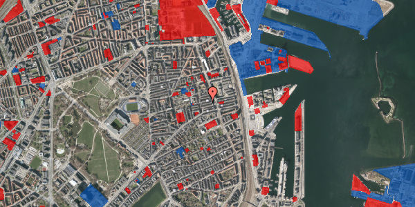 Jordforureningskort på Gammel Kalkbrænderi Vej 30, 3. th, 2100 København Ø