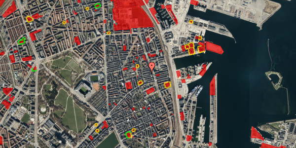 Jordforureningskort på Gammel Kalkbrænderi Vej 31, 2. tv, 2100 København Ø