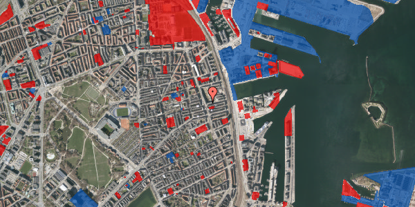 Jordforureningskort på Gammel Kalkbrænderi Vej 39, st. tv, 2100 København Ø