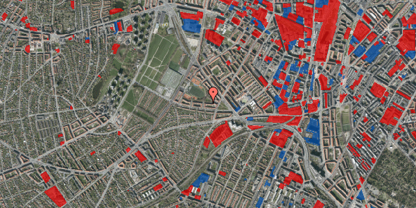 Jordforureningskort på Genforeningspladsen 11, 2. th, 2400 København NV