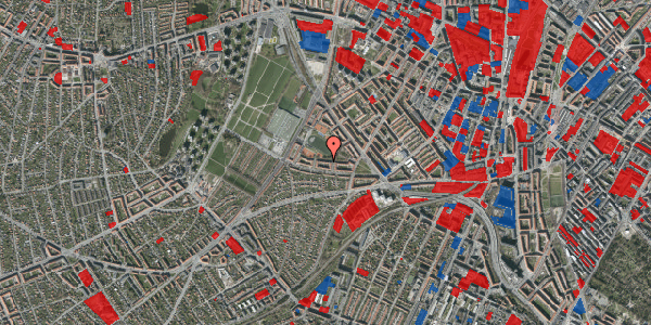 Jordforureningskort på Genforeningspladsen 21, 3. , 2400 København NV