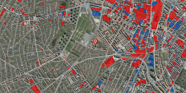 Jordforureningskort på Genforeningspladsen 39, 3. th, 2400 København NV