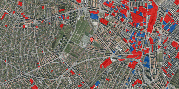 Jordforureningskort på Genforeningspladsen 51, 2. tv, 2400 København NV