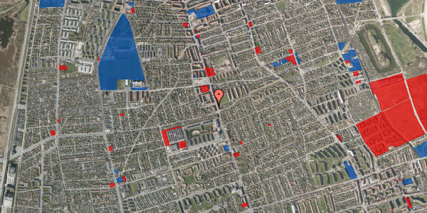 Jordforureningskort på Georginevej 1, 1. th, 2300 København S