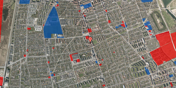 Jordforureningskort på Georginevej 8, 1. th, 2300 København S