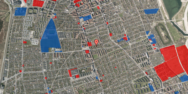 Jordforureningskort på Gerbrandsvej 14, 1. 1, 2300 København S